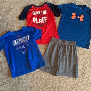 Boys size 7 Under Armour